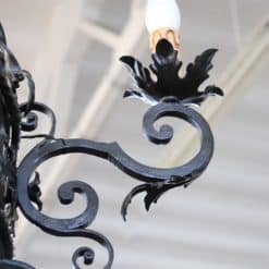 Renaissance Style Iron Chandelier - Light Holder Detail - Styylish