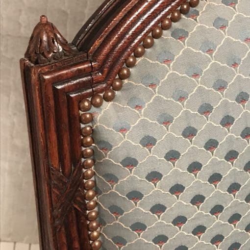 Pair of Louis XVI Style Bergères - Edge Detail - Styylish