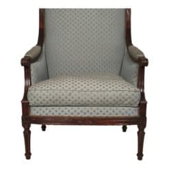Pair of Louis XVI Style Bergères - Cushion Detail - Styylish