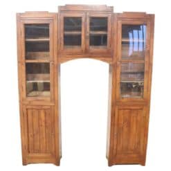 Fir Wood Arched Bookcase - Styylish