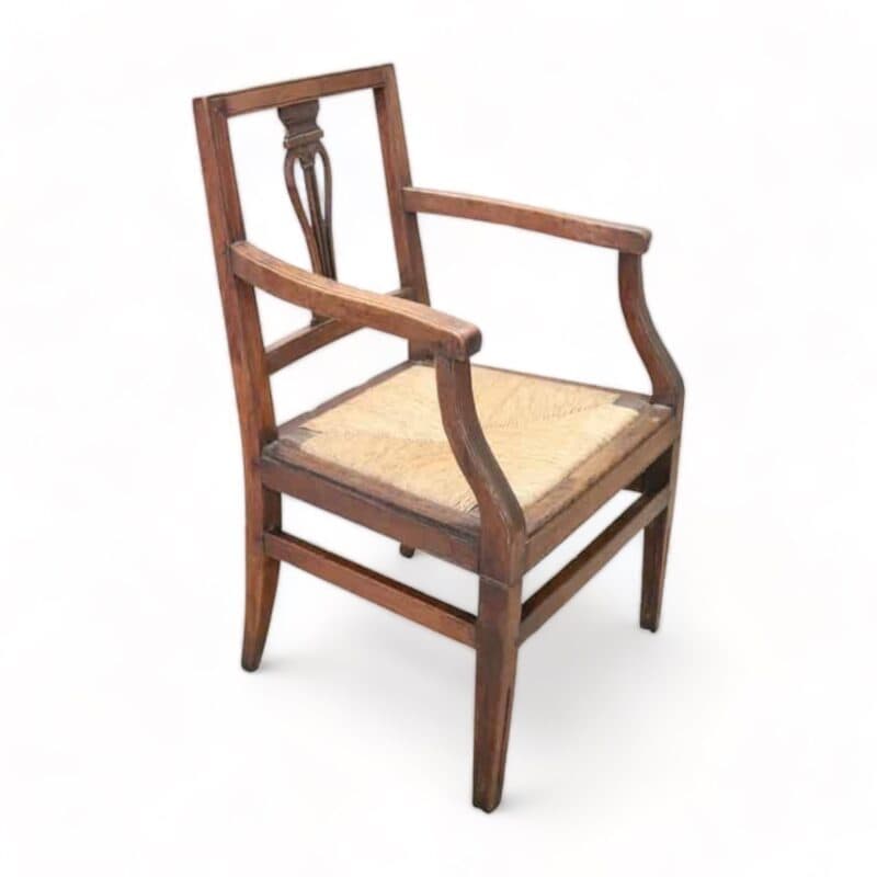 Louis XVI Walnut Armchair - Styylish