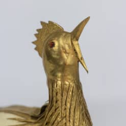 Rooster Sculpture - Mouth Detail - Styylish