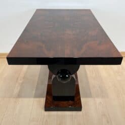 Large Art Deco Side Table - Base and Top Veneer - Styylish