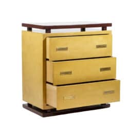 Lacquered Chest of Drawers - Full Profile with Drawers Open - Styylish