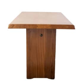 Pierre Chapo Table in Elm, Model T14A, 1960s
