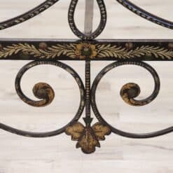Antique Iron Bed Frame - Paint Detail - Styylish
