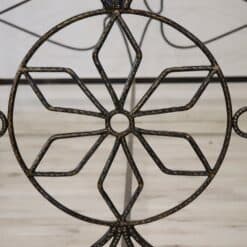Antique Iron Bed Frame - Circle Detail - Styylish