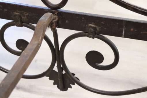 Antique Iron Bed Frame - Bottom Detail - Styylish