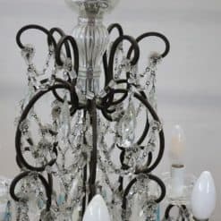 Bronze and Crystal Chandelier - Top Detail - Styylish
