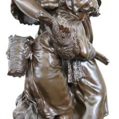Bronze Sculpture by Mathurin Moreau - Side Profile Detail - Styylish