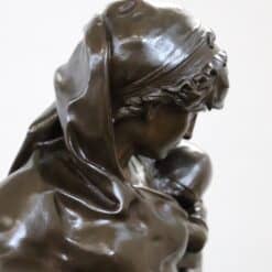 Bronze Sculpture by Mathurin Moreau - Side Profile Top Detail - Styylish