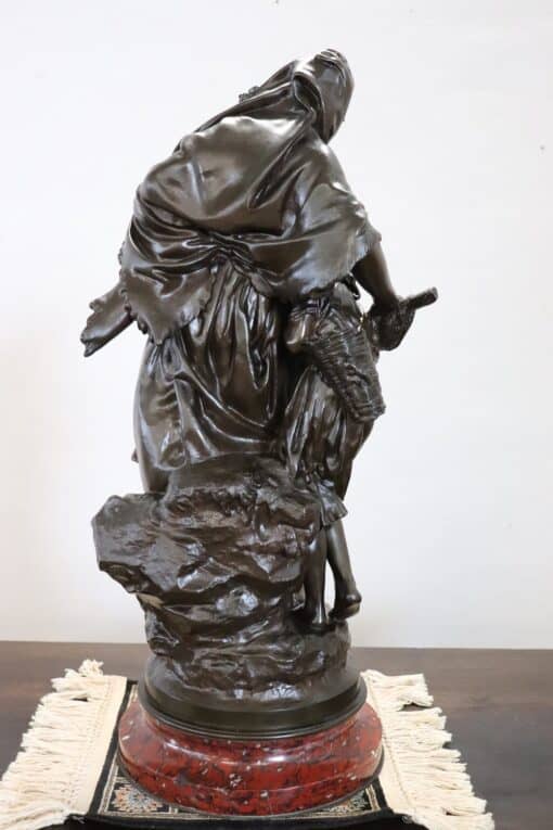 Bronze Sculpture by Mathurin Moreau - Back Profile - Styylish