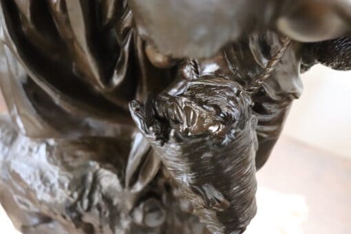Bronze Sculpture by Mathurin Moreau - Bronze Detail - Styylish