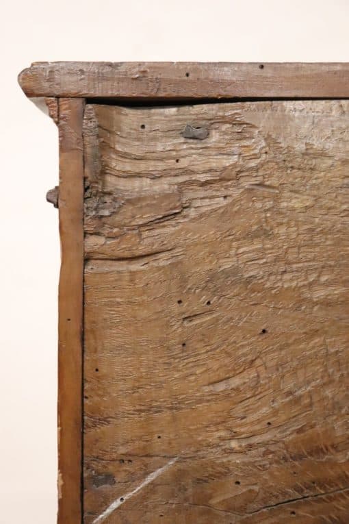 Carved Walnut Antique Kneeler - Back Corner Detail - Styylish
