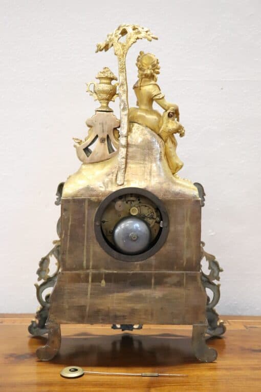 Antique Table Clock - Back Profile - Styylish