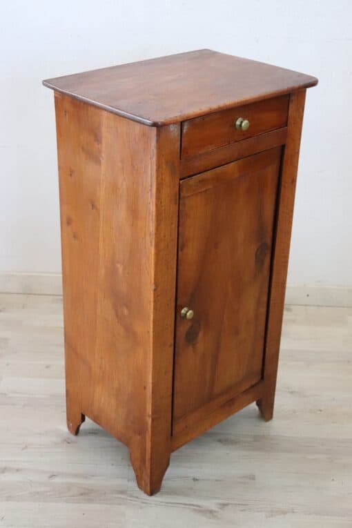 Solid Walnut Antique Nightstand - Full Profile - Styylish