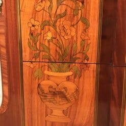 Louis XV Transition Style Dresser - Wood Decoration of a Flower Vase - Styylish