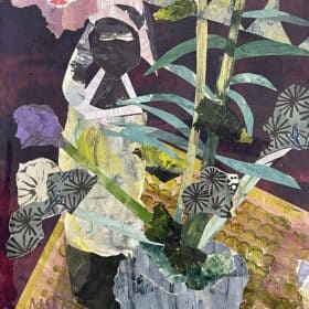 Collage Painting by Mara Wagner, 