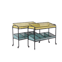 Perforated Metal Console Tables - Styylish