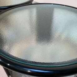 Art Deco End Tables - Glass Detail - Styylish