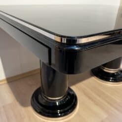 Art Deco Expandable Table - Plate Edge Detail - Styylish