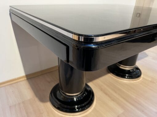 Art Deco Expandable Table - Plate Edge Detail - Styylish