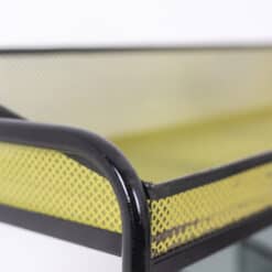 Perforated Metal Console Tables - Arm Detail - Styylish