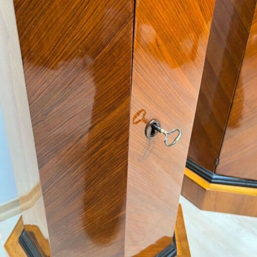 Neoclassical Drum Cabinets - Key and Lock Detail - Styylish