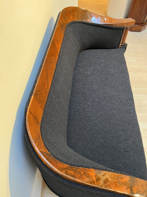 Walnut Biedermeier Sofa - Seat Detail - Styylish