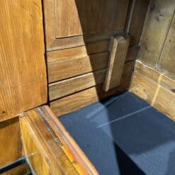 Walnut Biedermeier Armoire - Interior Compartment - Styylish
