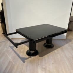 Art Deco Expandable Table - Side Angle with Extended Sides - Styylish