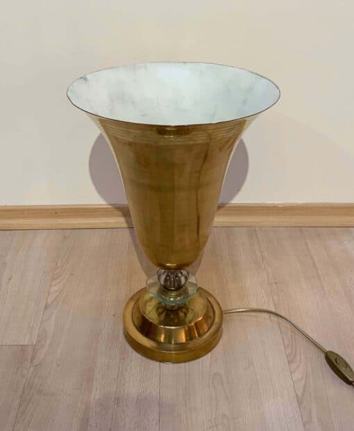 Brass Art Deco Lamp - Full - Styylish
