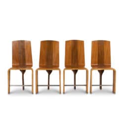 Eight Blonde Cherry Chairs - In a Row - Styylish