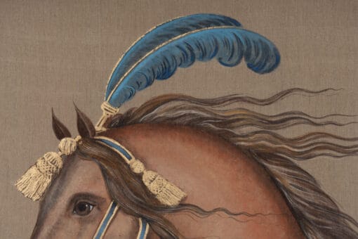 Contemporary Horse Painting - Top Detail - Styylish