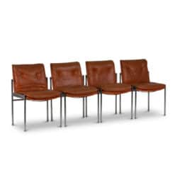 Set of Twelve Chairs - Side Profile of Four Chairs - Styylish