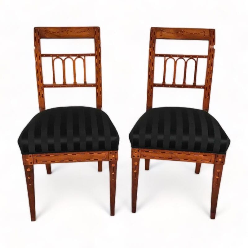 Pair of Neoclassical Cahirs- Styylish