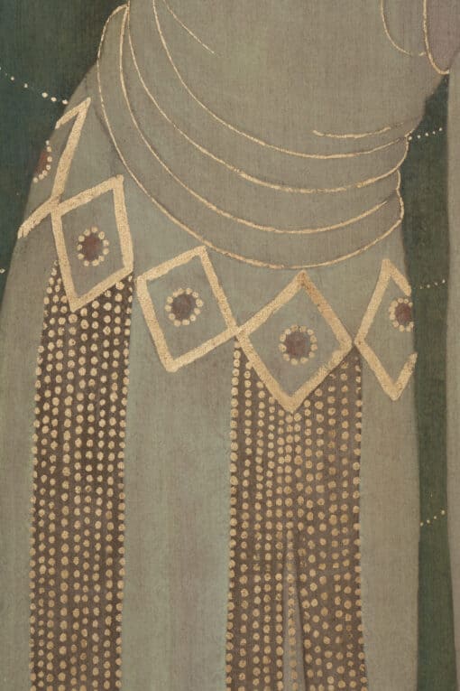 Art Deco Style Painting - Dress Detail - Styylish