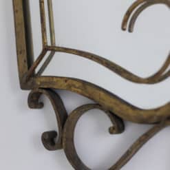 Gilded Iron Mirror - Frame Details - Styylish