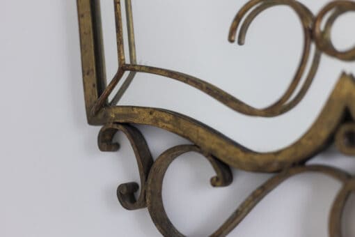 Gilded Iron Mirror - Frame Details - Styylish