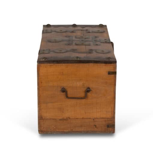 African Style Wooden Chest - Side - Styylish