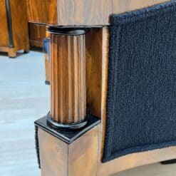 Walnut Biedermeier Sofa - Armrest - Styylish
