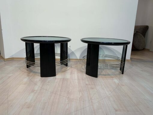 Art Deco End Tables - Full Profile of Two - Styylish