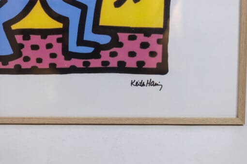 Keith Haring Lithography - Signature Detail - Styylish