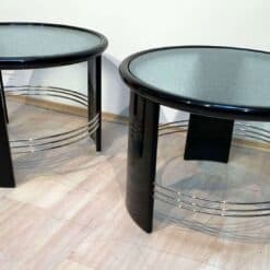 Art Deco End Tables - Side Profile of Two - Styylish