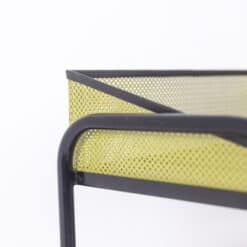 Perforated Metal Console Tables - Metal Edge Detail - Styylish