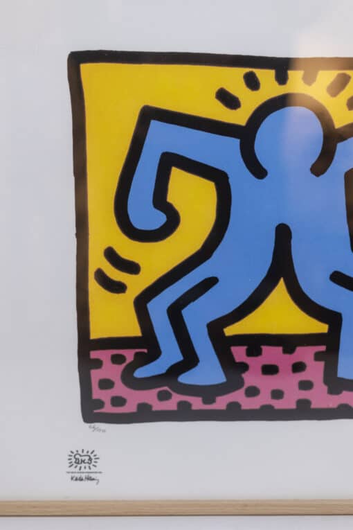 Keith Haring Lithography - Color Detail - Styylish