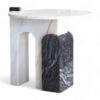 Marble accent table- Estremoz&Ruivina marble- Styylish