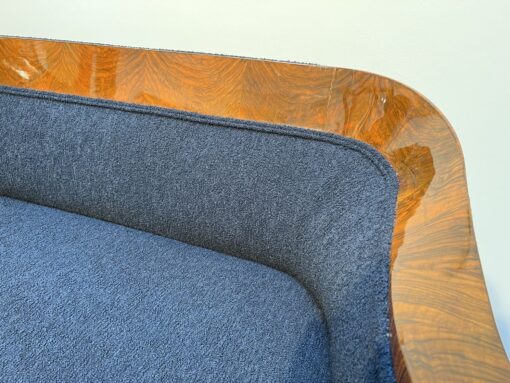 Walnut Biedermeier Sofa - Backrest Detail - Styylish