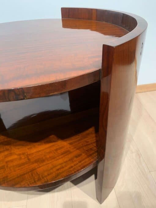Art Deco Side Table - Shelf and Edge Detail - Styylish