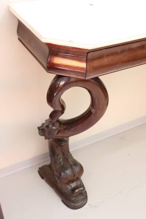 Charles X Console Table - Top and Leg Detail - Styylish